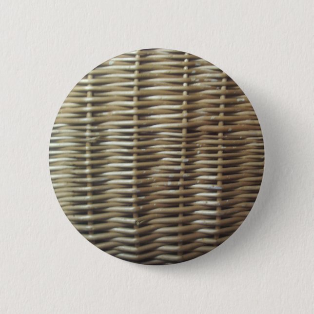 Wicker is Wicked 6 Cm Round Badge (Front)