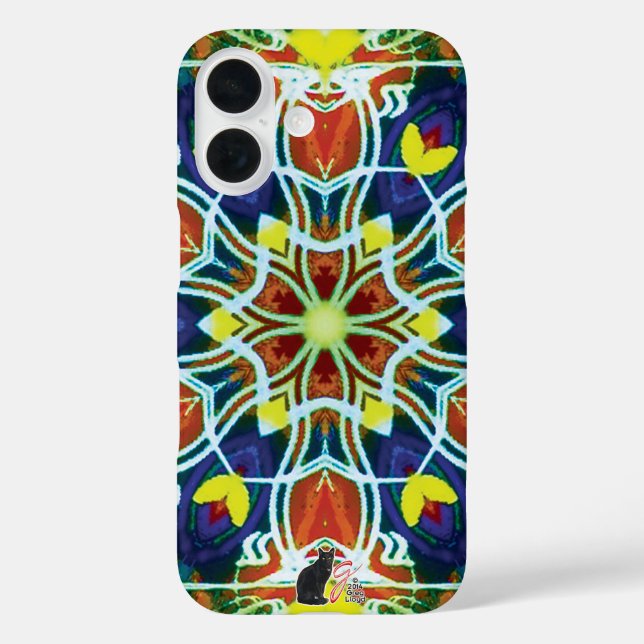 Wicker Kaleidoscope Case-Mate iPhone Case (Back)