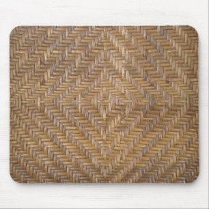wicker pattern mouse pad