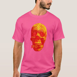 Wicker Skull Horror T-Shirt