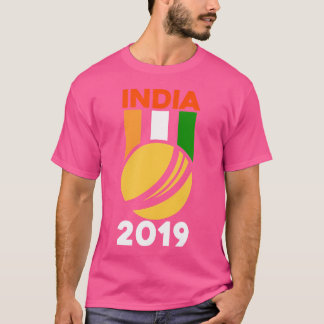 Wicket And Ball India Cricket Team 2019 Cricket Je T-Shirt