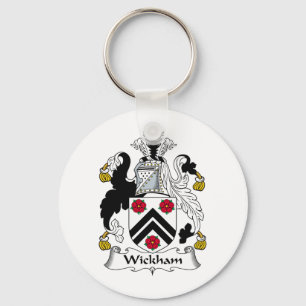 Wickham Family Crest Key Ring
