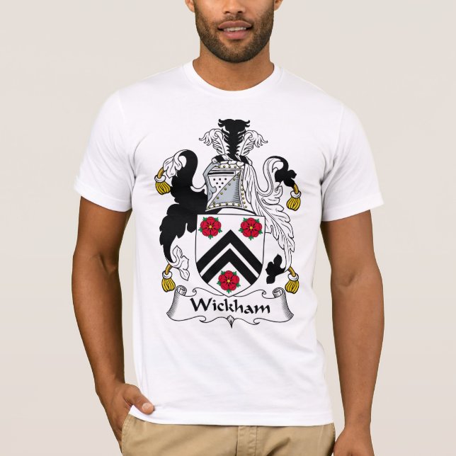 Wickham Family Crest T-Shirt (Front)