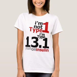 Wicking - Women's Type 1 Diabetic Half-Marathoners T-Shirt