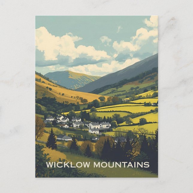 Wicklow Mountains Ireland Postcard (Front)