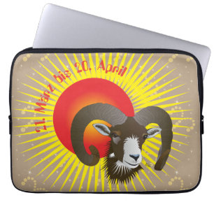 Widder 21. März bis 20. April Laptop Schutzhüllen Sleeve