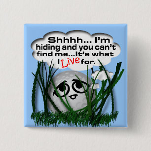 Widdle Ball in the Rough 15 Cm Square Badge