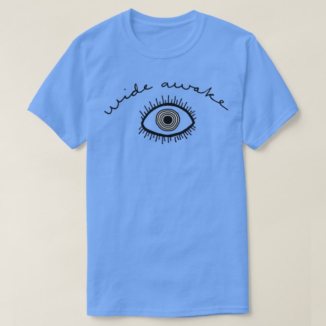 WIDE AWAKE EYE black T-Shirt (Design Front)
