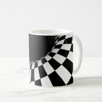 WIDE CHEQUERED VORTEX Optical Illusion