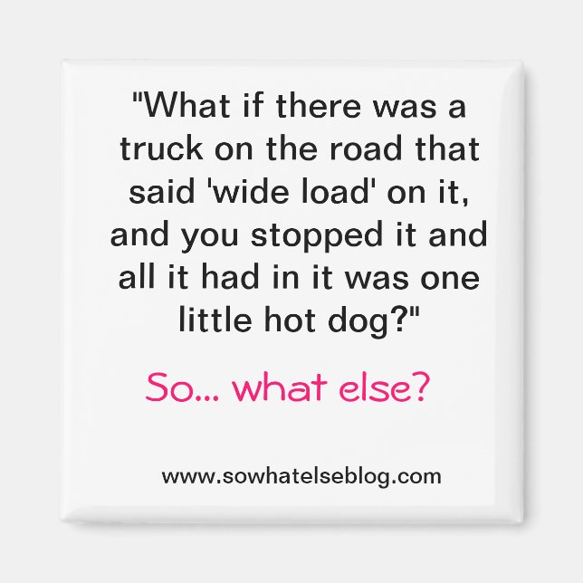 Wide Load magnet (Front)