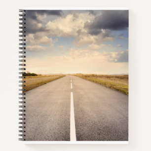 WIDE OPEN ROAD NOTEBOOK