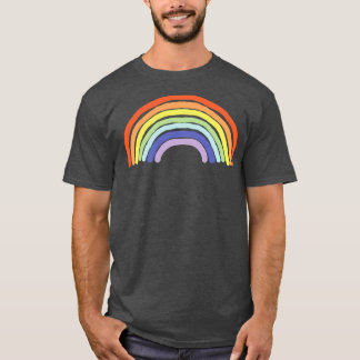 Wide Pale Rainbow T-Shirt