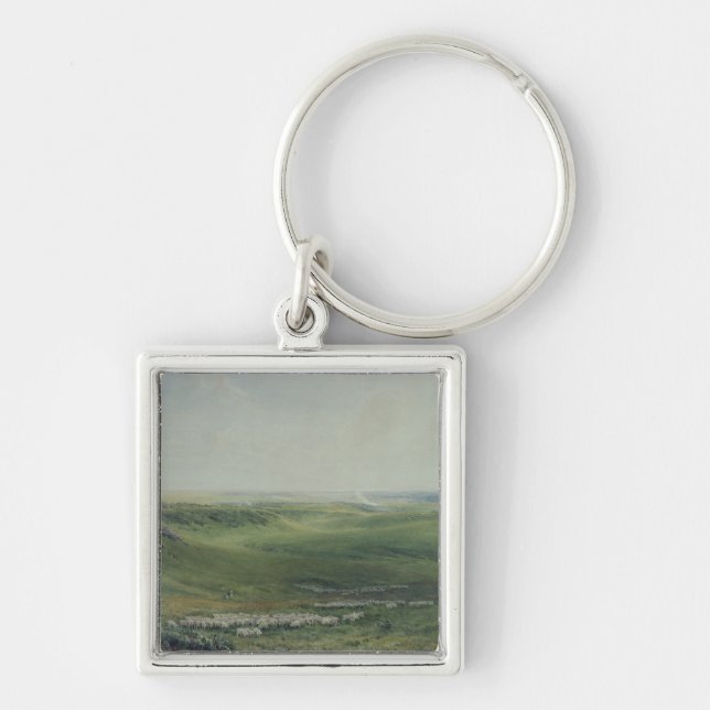 Wide Pastures, Sussex Key Ring (Front)