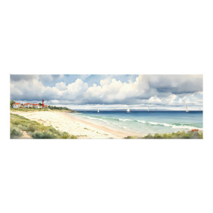 Wide Seascape “Norfolk Living By The Sea” Photo Print