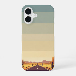 Wide Sky Road iPhone 16 Case