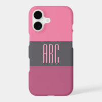 Wide Stripes custom monogram cases