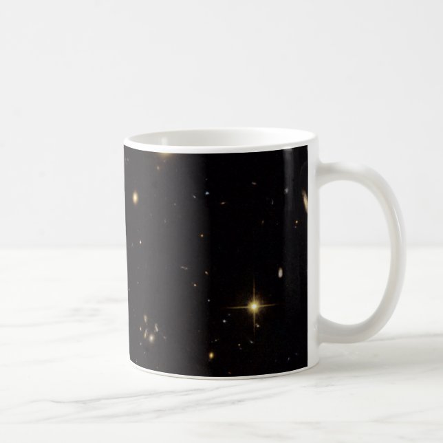 Wide View of Spiderweb Galaxy Field Coffee Mug (Right)