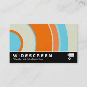 Widescreen 0429 - Colourful  Circle 03 Business Card