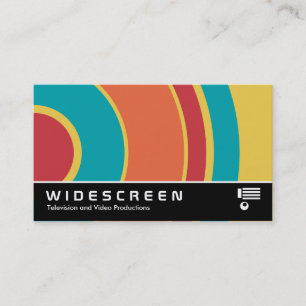 Widescreen 0431 - Colourful Circle 05 Business Card