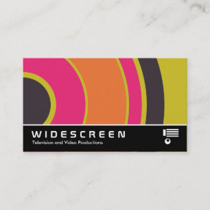 Widescreen 0432 - Colourful Circle 06 Business Card