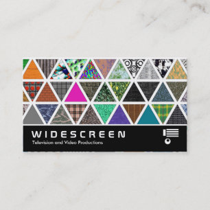 Widescreen 0436 - Triangular Textures 02 Business Card