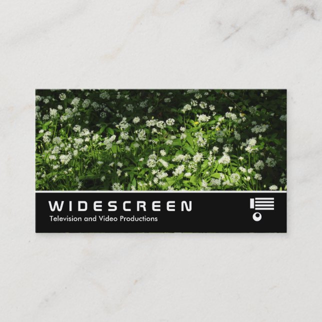 Widescreen 0437 - Wild Garlic Business Card (Front)