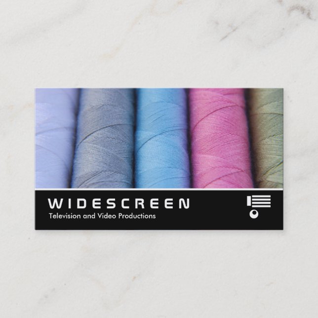Widescreen 0479 - Reels of Cotton Business Card (Front)