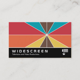 Widescreen 0525 - Colour Segments 05 Business Card