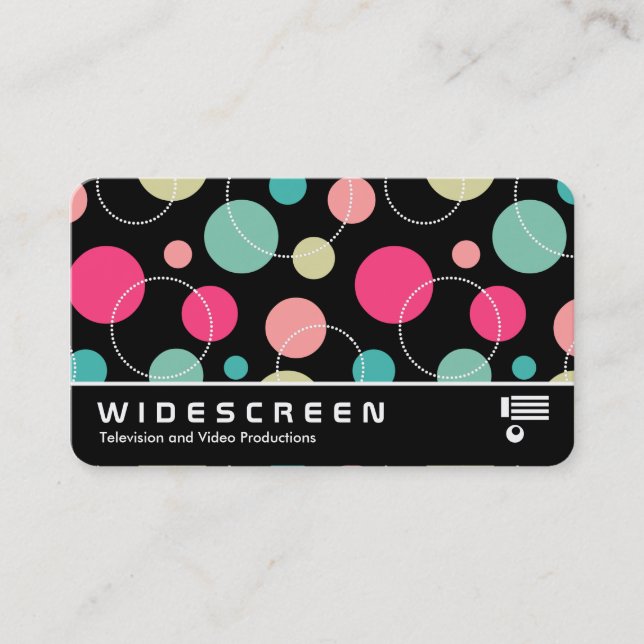 Widescreen 0531 - Spots & Circles 150816 Business Card (Front)