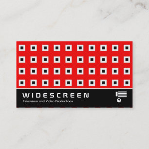 Widescreen 125 Squares Business Card