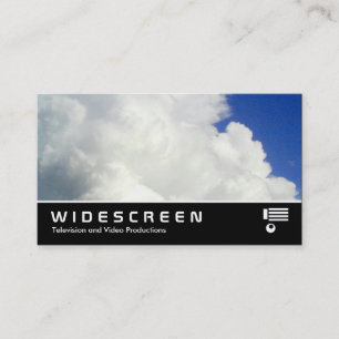Widescreen 158 - Cumulous Cloud Business Card