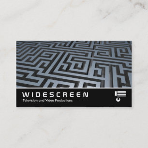 Widescreen 200 - Metal Maze Business Card