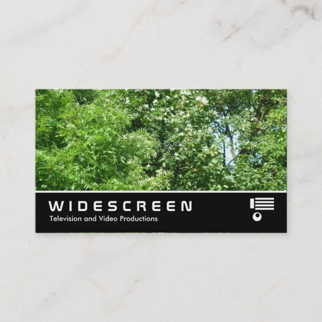 Widescreen 214 - Summer Breeze Business Card (Front)