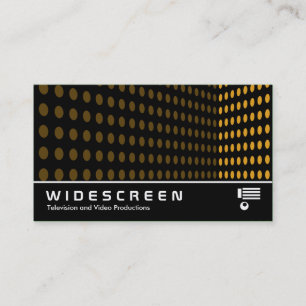Widescreen 243 - Tone Corner - Orange Business Card