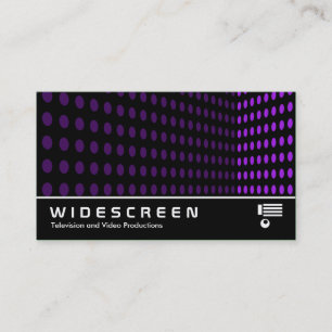 Widescreen 251 - Tone Corner - Purple Business Card