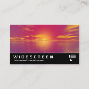 Widescreen 273 - Sunrise Sunset Business Card