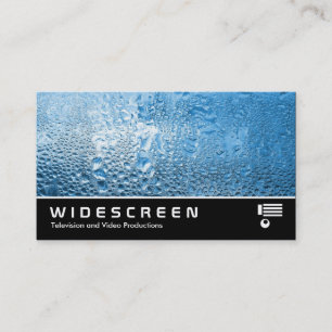 Widescreen 290 - Cool Blue Water Business Card