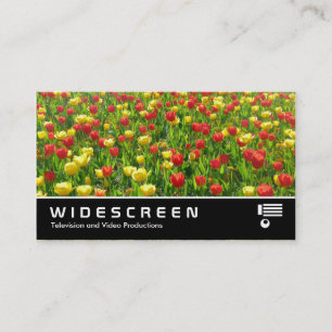 Widescreen 319 - Sea of Tulips II Business Card