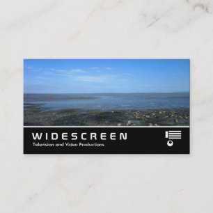 Widescreen 343 - Severn Estuary at Penarth II Business Card