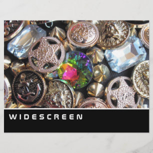Widescreen - Flea Market Bling Flyer