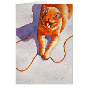 Widget Orange Tabby String Theory