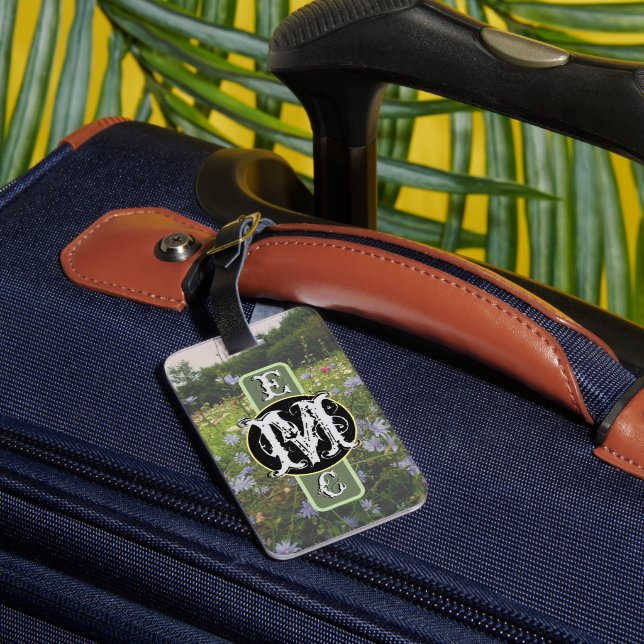 Widlflower Meadow Luggage Tag (Back Insitu 3)