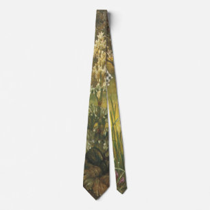 Widower by Tissot, Vintage Victorian Portrait Art Tie