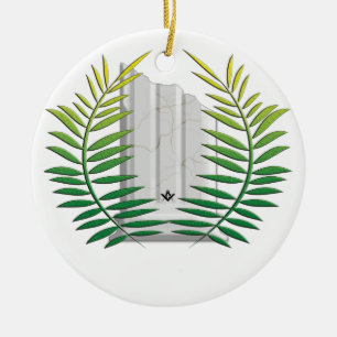 Widows Column Ceramic Tree Decoration