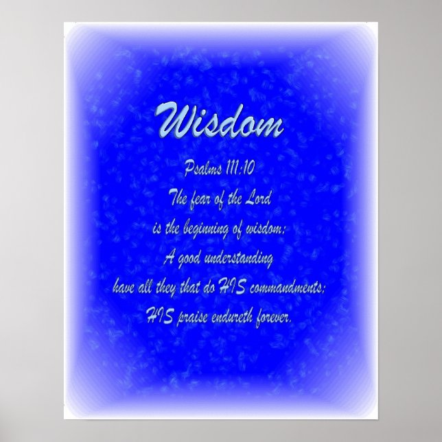 Widsom Poster (Front)
