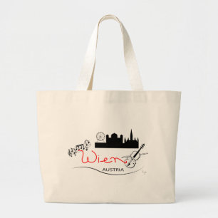 Wien, Austria - Österreich Large Tote Bag
