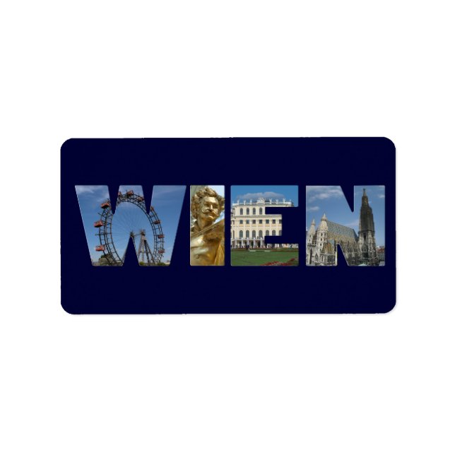 Wien Label (Front)