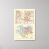 Wien, Prag, BudaPest Map