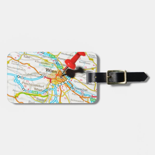Wien, Vienna, Austria Luggage Tag (Front Horizontal)