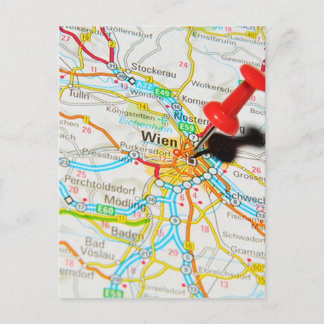 Wien, Vienna, Austria Postcard (Front)